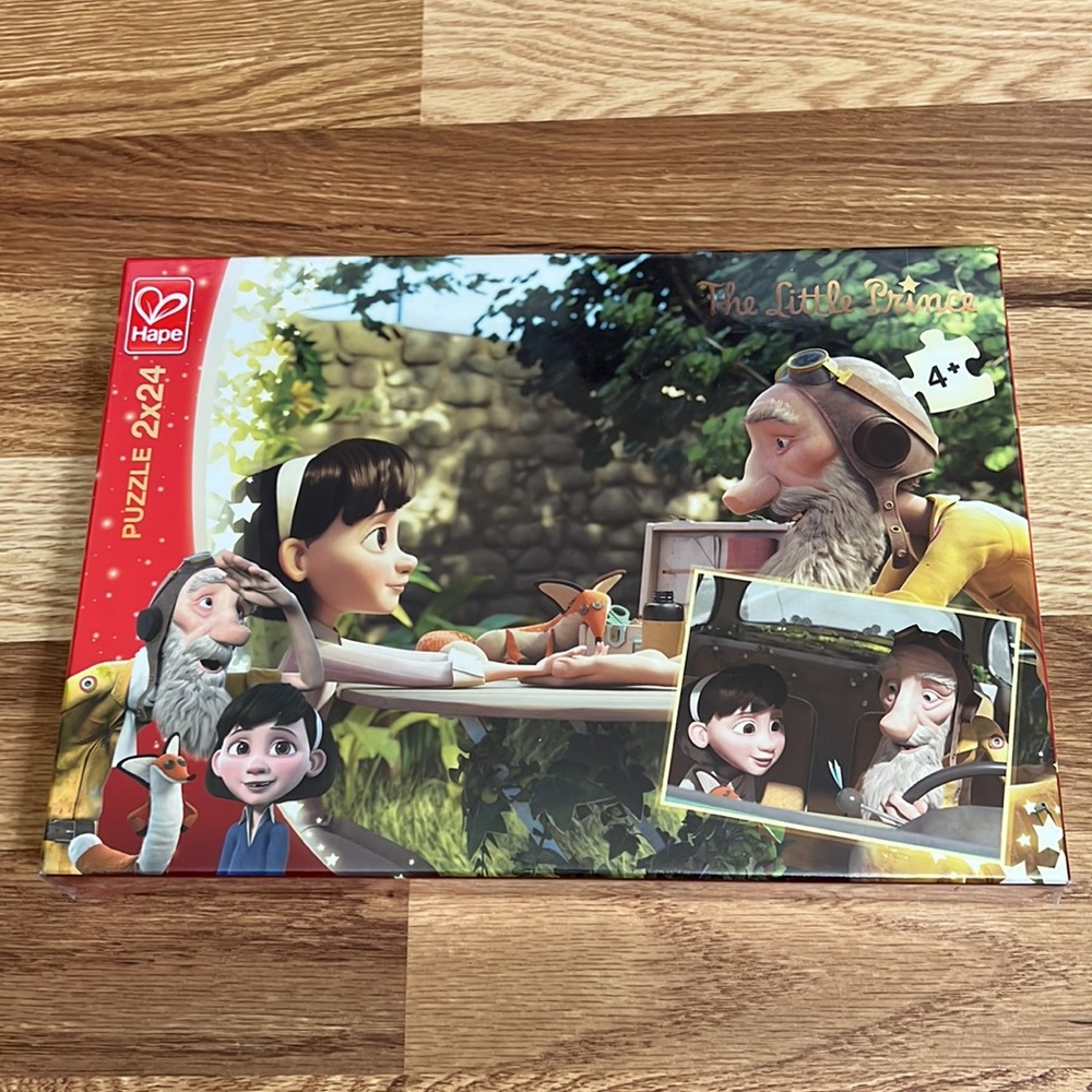 The Little Prince Puzzle 2 x 24 by Hape - Ages 4+